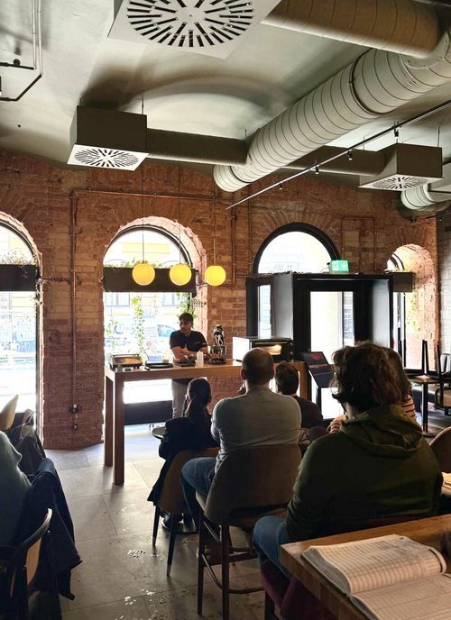 Presentazione del metodo in un locale